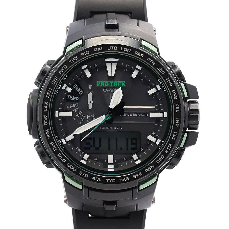 【中古】CASIO PRO TREK PRW-6100 SERIES カシオ プロトレック PRW-6100 シリーズ PRW-6100FC-1JF