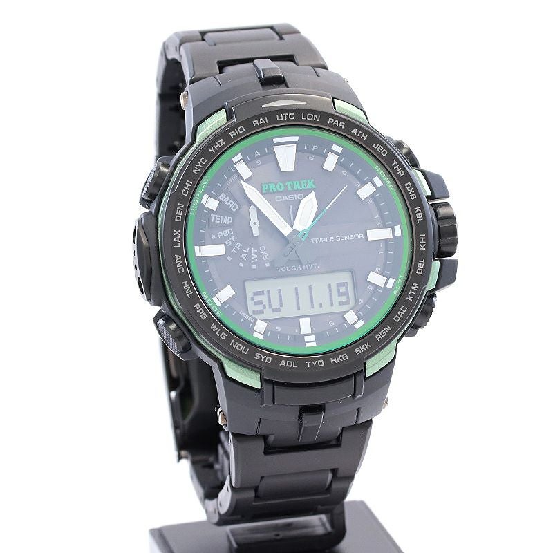 【中古】CASIO PRO TREK PRW-6100 SERIES カシオ プロトレック PRW-6100 シリーズ PRW-6100FC-1JF