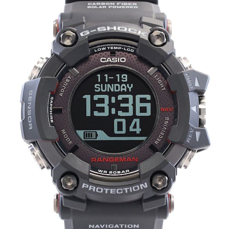 【中古】CASIO G-SHOCK MASTER OF G ”LAND” RANGEMAN カシオ Gショック マスター・オブ・G "LAND" レンジマン GPR-B1000-1JR