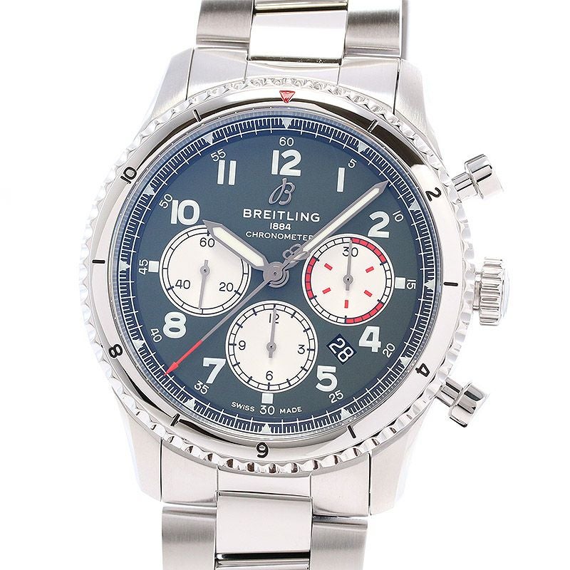 【中古】BREITLING AVIATOR 8 B01 CHRONOGRAPH 43 CURTISS WARHAWK ブライトリング アビエーター8 B01 クロノグラフ43 カーチス ウォーホーク AB01192A1L1A1
