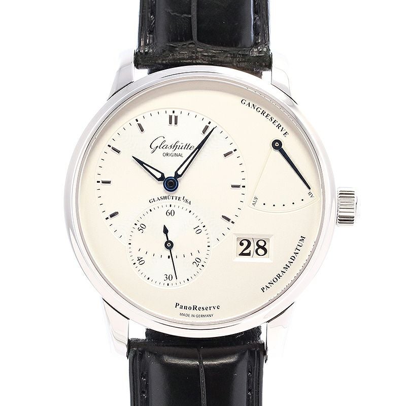 【中古】GLASHUTTE ORIGINAL PANO RESERVE グラスヒュッテ・オリジナル パノ リザーブ 1-65-01-22-12-50