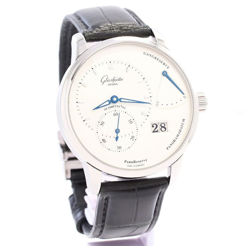 【中古】GLASHUTTE ORIGINAL PANO RESERVE グラスヒュッテ・オリジナル パノ リザーブ 1-65-01-22-12-50
