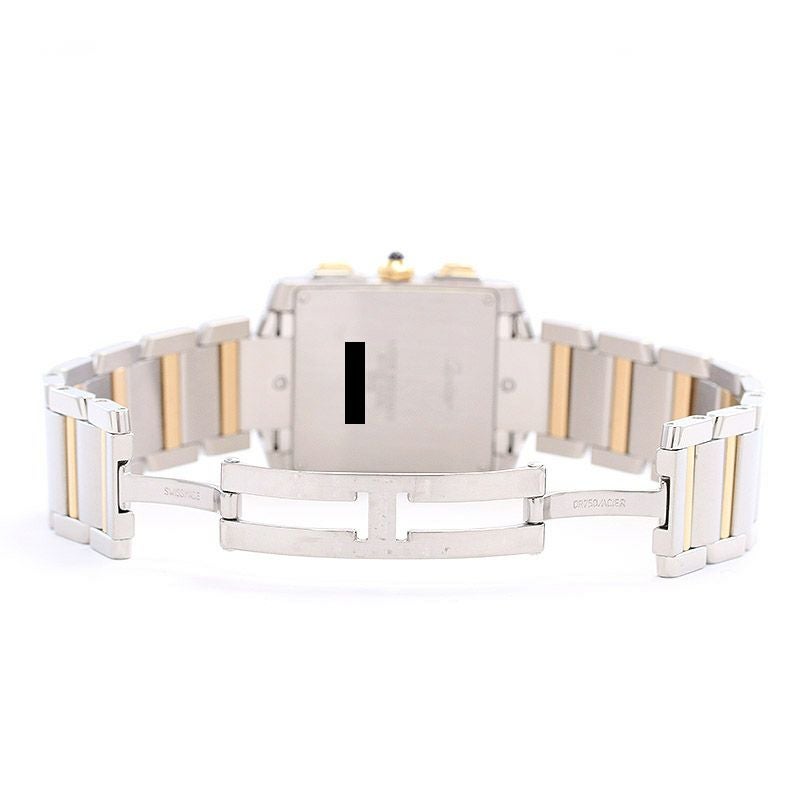 【中古】CARTIER TANK FRANCAISE EXTRA-LARGE MODEL CHRONO REFLEX カルティエ タンクフランセーズXL クロノリフレックス W51004Q4