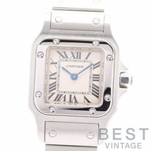 【中古】CARTIER SANTOS GALBEE SMALL MODEL カルティエ サントスガルベSM W20056D6