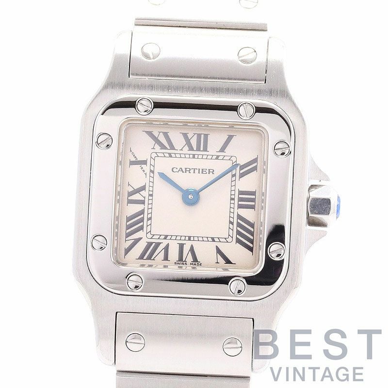 【中古】CARTIER SANTOS GALBEE SMALL MODEL カルティエ サントスガルベSM W20056D6