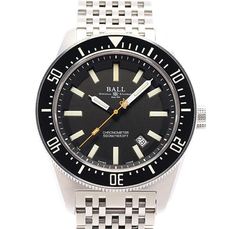 【中古】BALL WATCH ENGINEER MASTER II SKINDIVER II ボール・ウォッチ エンジニアマスターII スキンダイバーII DM3108A-SCJ-BK