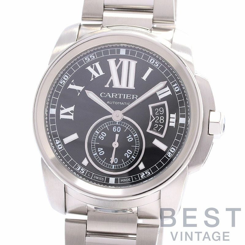 【中古】CARTIER CALIBRE DE CARTIER カルティエ カリブル ドゥ カルティエ W7100016