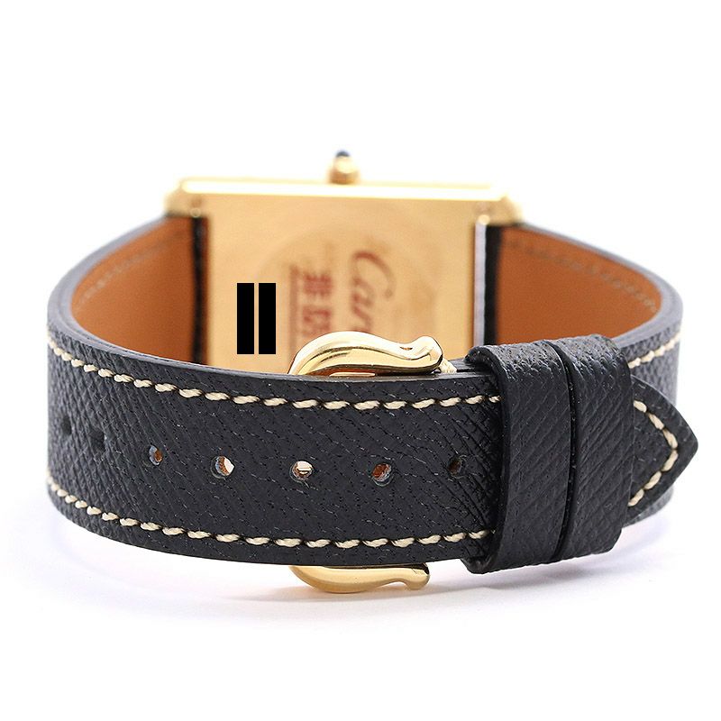 【中古】CARTIER MUST TANK LARGE MODEL VERMEIL カルティエ マストタンクLM ヴェルメイユ 83918223