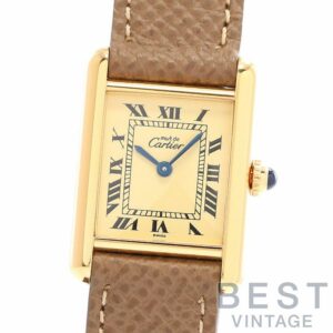 【中古】CARTIER MUST TANK SMALL MODEL VERMEIL カルティエ マストタンクSM ヴェルメイユ W1003154
