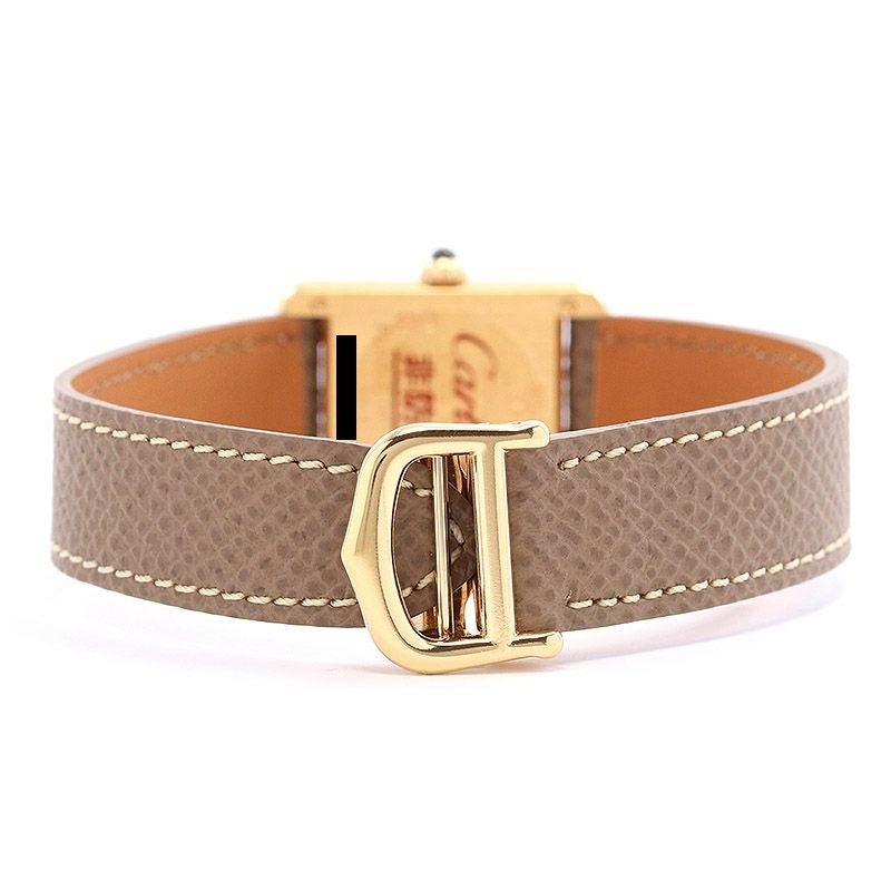 【中古】CARTIER MUST TANK SMALL MODEL VERMEIL カルティエ マストタンクSM ヴェルメイユ W1003154