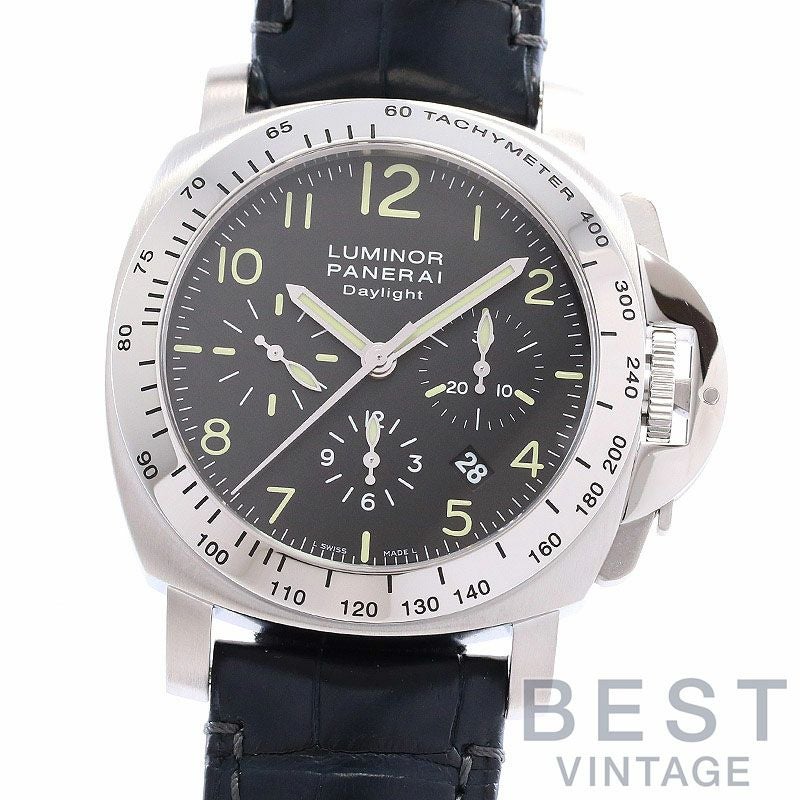 【中古】OFFICINE PANERAI LUMINOR CHRONO DAYLIGHT 44MM オフィチーネ・パネライ ルミノール クロノ デイライト 44MM PAM00196