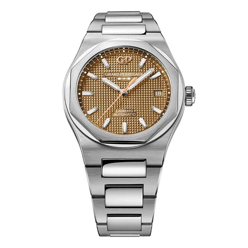 GIRARD-PERREGAUX LAUREATO 38mm COPPER ジラール・ペルゴ ロレアート 38mm コッパー 81005-11-3154-1CM