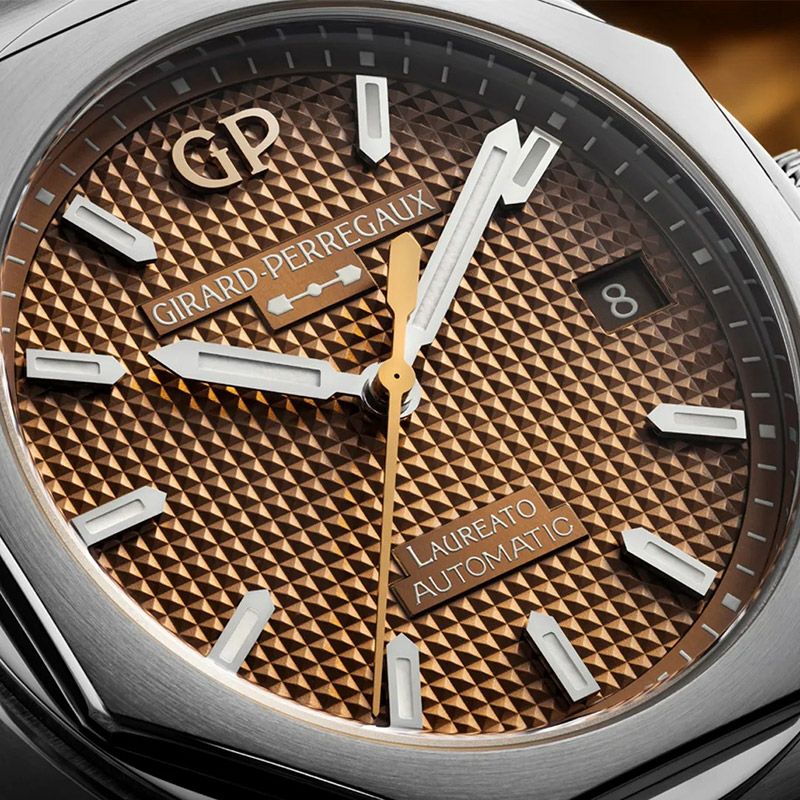 GIRARD-PERREGAUX LAUREATO 38mm COPPER ジラール・ペルゴ ロレアート 38mm コッパー 81005-11-3154-1CM