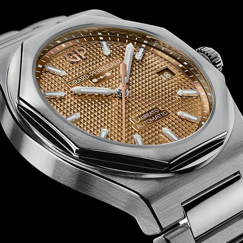 GIRARD-PERREGAUX LAUREATO 38mm COPPER ジラール・ペルゴ ロレアート 38mm コッパー 81005-11-3154-1CM
