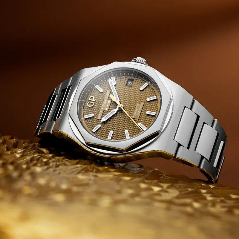 GIRARD-PERREGAUX LAUREATO 38mm COPPER ジラール・ペルゴ ロレアート 38mm コッパー 81005-11-3154-1CM