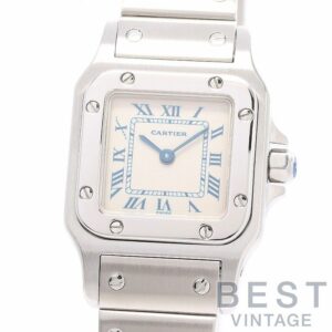 【中古】CARTIER SANTOS GALBEE SMALL MODEL カルティエ サントスガルベSM W20017D6