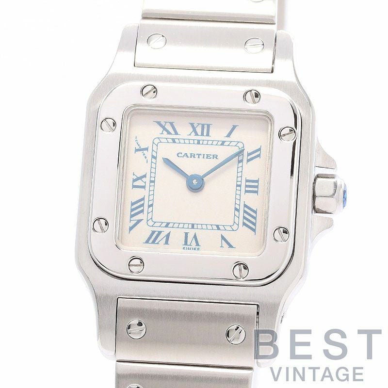 【中古】CARTIER SANTOS GALBEE SMALL MODEL カルティエ サントスガルベSM W20017D6