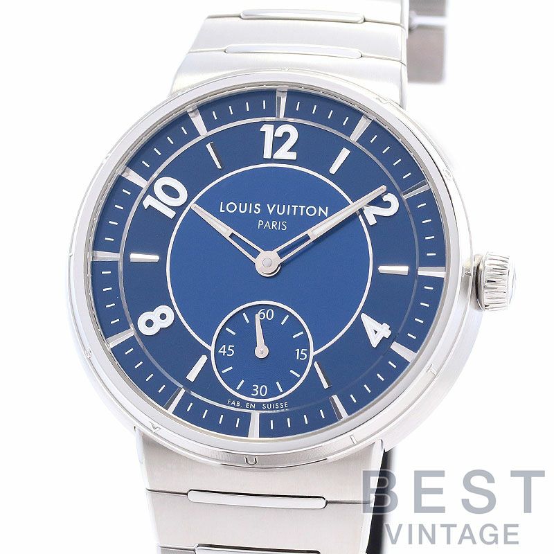 【中古】LOUIS VUITTON TAMBOUR AUTOMATIC ルイ・ヴィトン タンブール オトマティック W1ST20