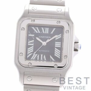 【中古】CARTIER SANTOS GALBEE LARGE MODEL ASIA LIMITED EDITION カルティエ サントスガルベLM アジア限定モデル W20067D6