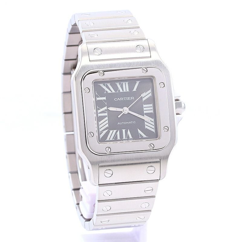 【中古】CARTIER SANTOS GALBEE LARGE MODEL ASIA LIMITED EDITION カルティエ サントスガルベLM アジア限定モデル W20067D6