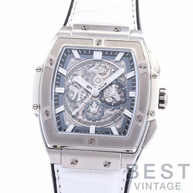 【中古】HUBLOT SPIRIT OF BIG BANG TITANIUM WHITE JAPAN LIMITED ウブロ スピリット オブ ビッグ・バン チタニウム ホワイト 日本限定 601.NE.0172.LR.JPN17
