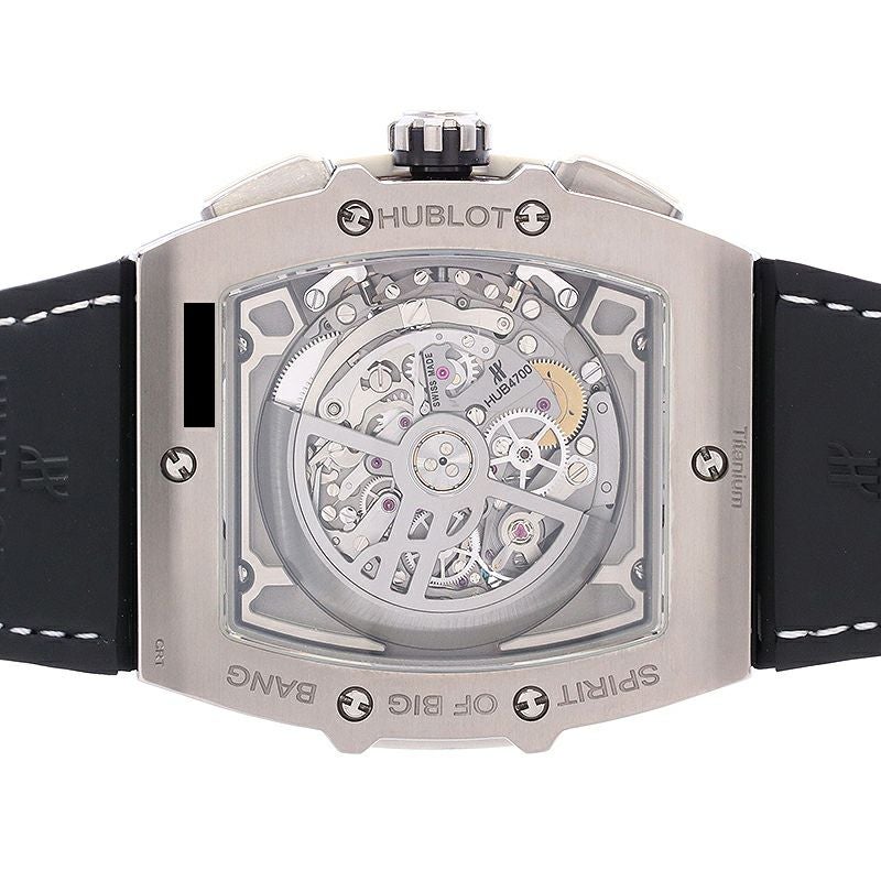 【中古】HUBLOT SPIRIT OF BIG BANG TITANIUM WHITE JAPAN LIMITED ウブロ スピリット オブ ビッグ・バン チタニウム ホワイト 日本限定 601.NE.0172.LR.JPN17