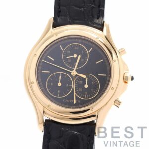 【中古】CARTIER PANTHER COUGAR LARGE MODEL CHRONO REFLEX カルティエ パンテール クーガーLM クロノリフレックス W3500851