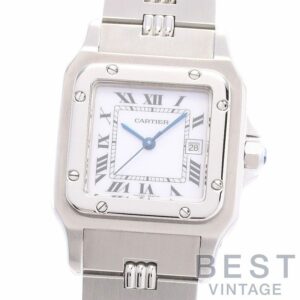 【中古】CARTIER SANTOS CARREE LARGE MODEL / SANTOS GALBEE LARGE MODEL カルティエ サントスカレLM / サントスガルベLM 81036131