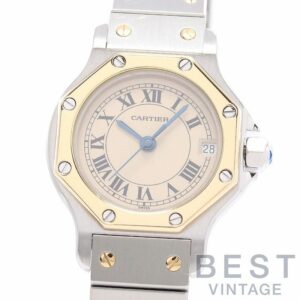 【中古】CARTIER SANTOS RONDE SMALL MODEL / SANTOS OCTAGON SMALL MODEL カルティエ サントスロンドSM / サントスオクタゴンSM 187903