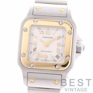 【中古】CARTIER SANTOS GALBEE SM 20TH ANNIVERSARY LIMITED カルティエ サントスガルベ SM 20周年記念モデル W20045C4