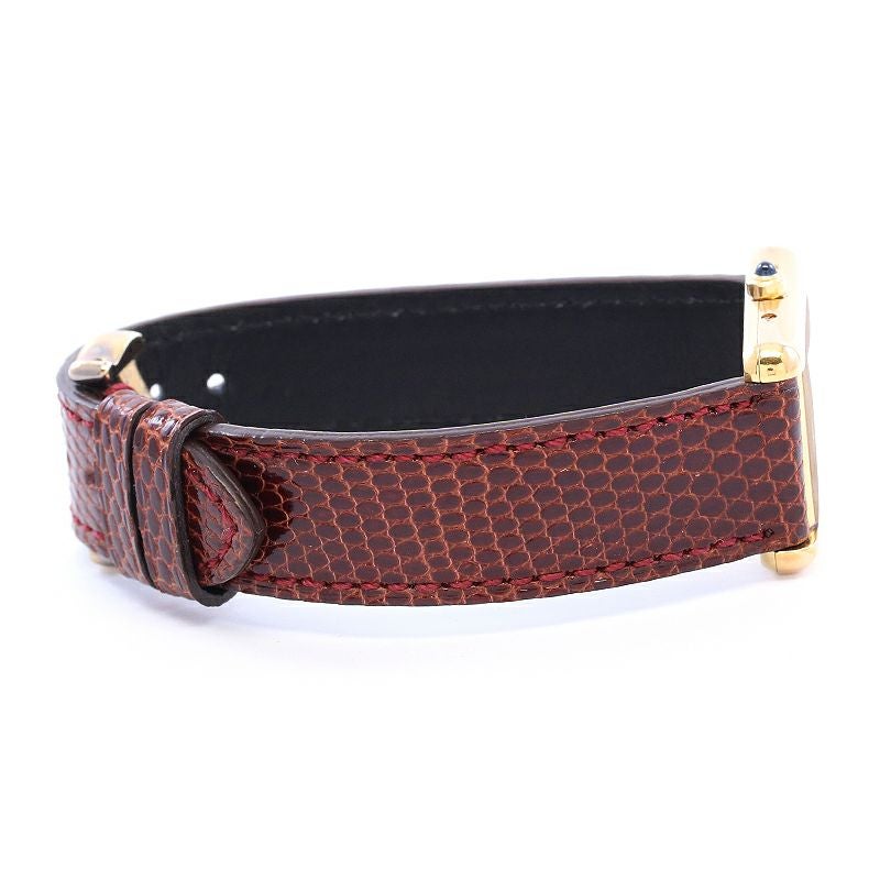 【中古】CARTIER MUST TANK SMALL MODEL VERMEIL カルティエ マストタンク SM ヴェルメイユ -