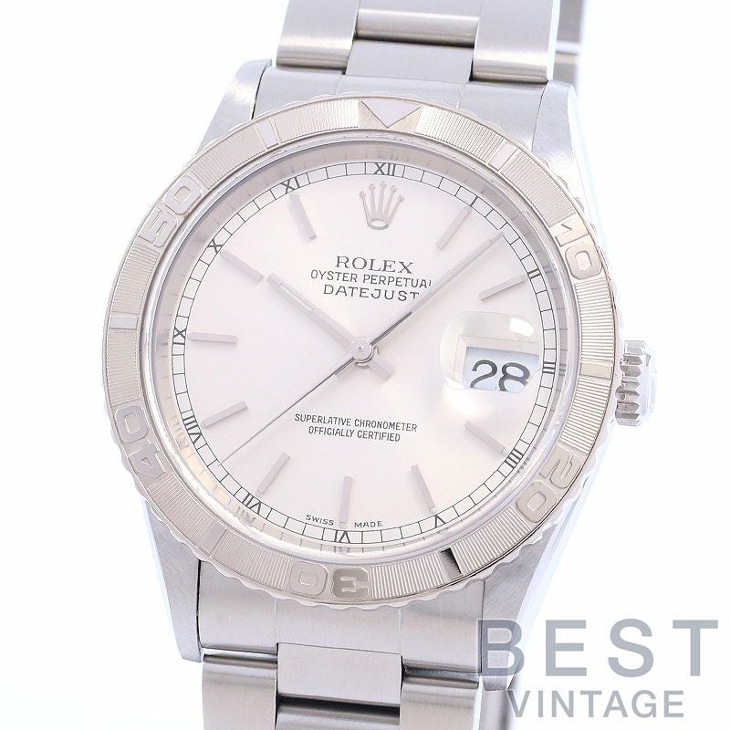 【中古】ROLEX OYSTER PERPETUAL DATEJUST TURN-O-GRAPH "THUNDERBIRD" ロレックス オイスターパーペチュアル デイトジャスト サンダーバード 16264