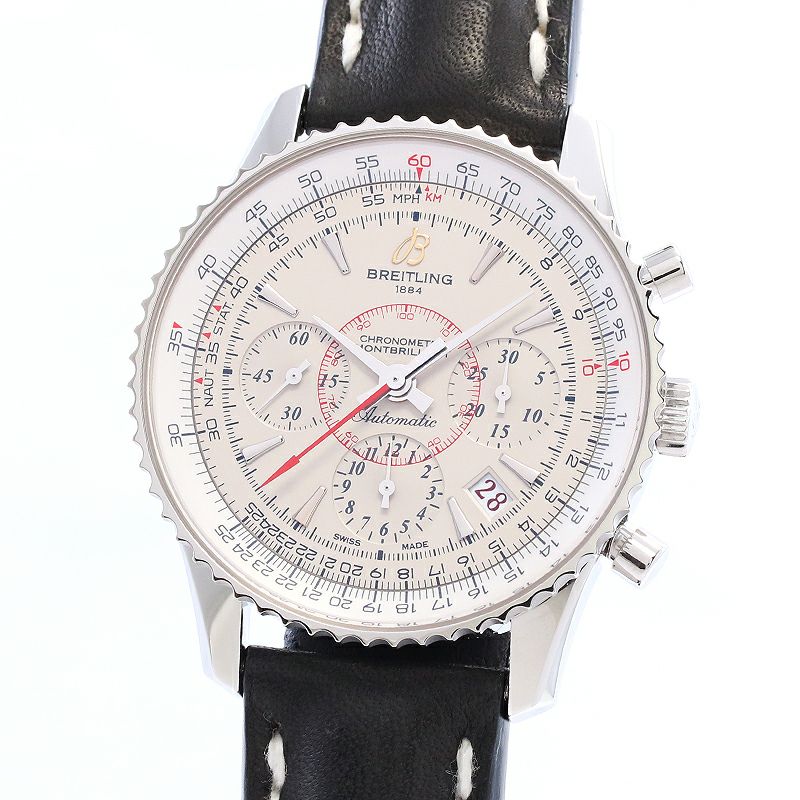 【中古】BREITLING NAVITAIMER MONTBRILLANT 01 LIMITED TO 2000 ブライトリング ナビタイマー モンブリラン01 リミテッド 世界限定2000本 AB013112/G709/428X (S033G09KBA)