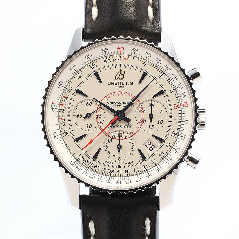 【中古】BREITLING NAVITAIMER MONTBRILLANT 01 LIMITED TO 2000 ブライトリング ナビタイマー モンブリラン01 リミテッド 世界限定2000本 AB013112/G709/428X (S033G09KBA)