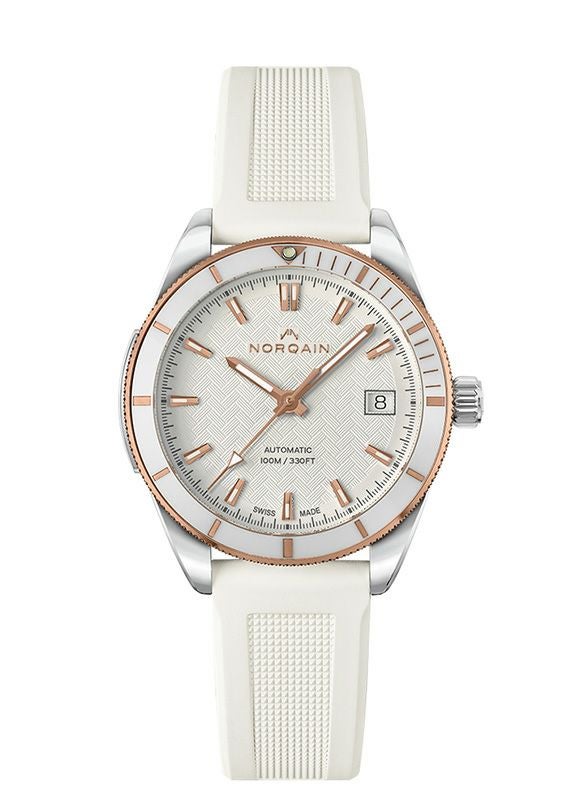 NORQAIN ADVENTURE SPORT 37MM WHITE & GOLD ノルケイン アドベンチャー スポーツ 37MM ホワイト&ゴールド N1800CG89GA/W183/18WRE.16S