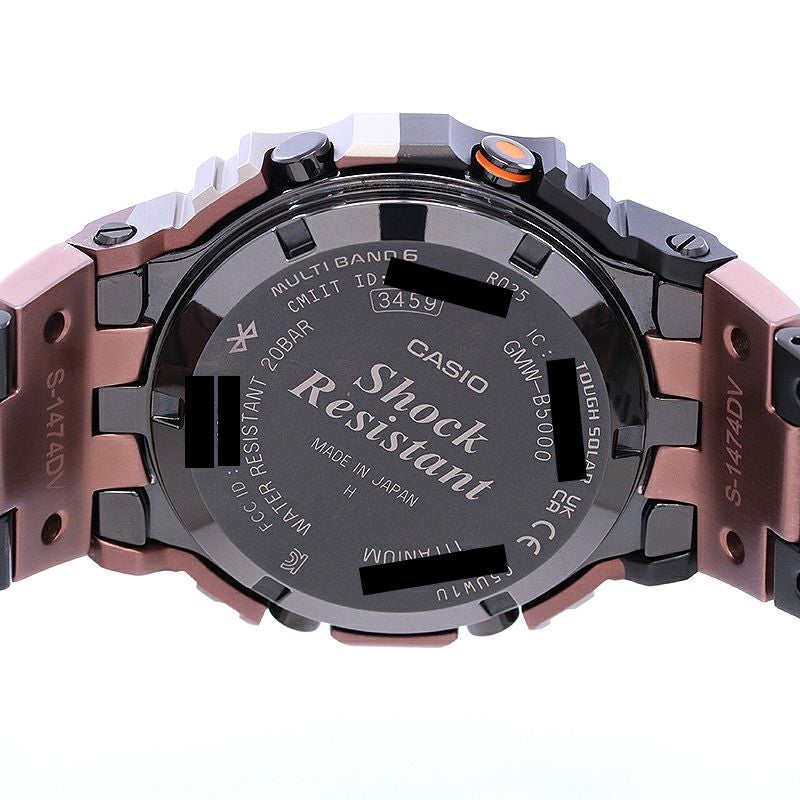 【中古】CASIO G-SHOCK FULL METAL 5000 SERIES カシオ G-ショック フルメタル 5000シリーズ GMW-B5000TVB-1JR