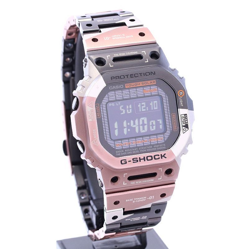 【中古】CASIO G-SHOCK FULL METAL 5000 SERIES カシオ G-ショック フルメタル 5000シリーズ GMW-B5000TVB-1JR