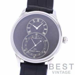 【中古】JAQUET DROZ GRANDE SECONDE QUANTIEME BLACK TECH ジャケ・ドロー グラン・セコンド カンティエーム ブラックテック J007030241