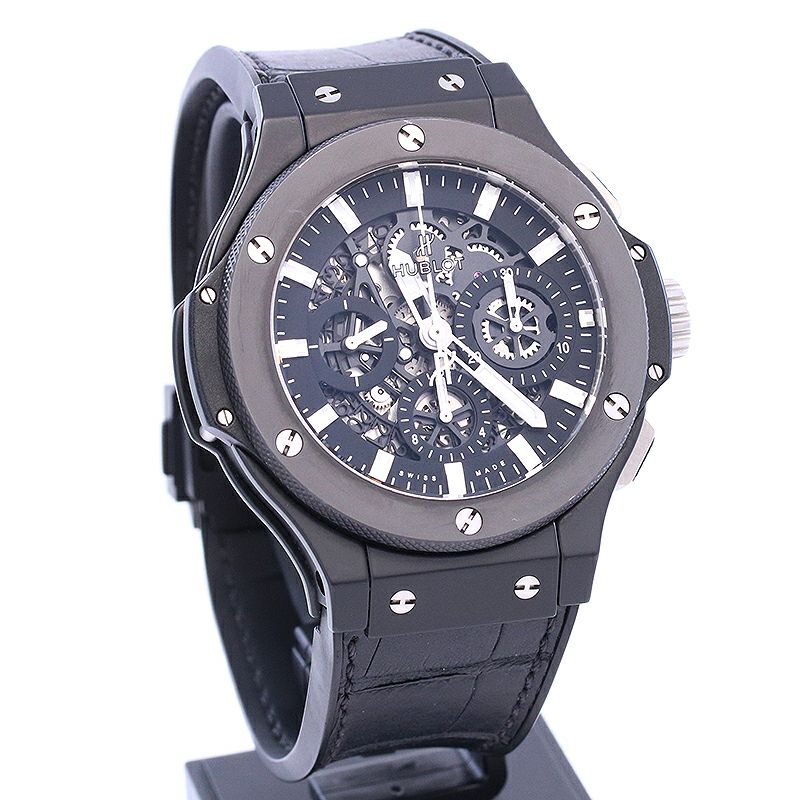 【中古】HUBLOT BIG BANG AEROBAN BLACK MAGIC ウブロ ビッグバン アエロバン ブラックマジック 311.CI.1170.GR