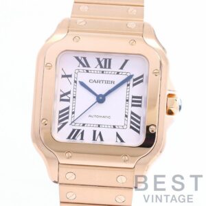 【中古】CARTIER SANTOS DE CARTIER WATCH MEDIUM MODEL カルティエ サントス ドゥ カルティエ ウォッチ MM WGSA0030