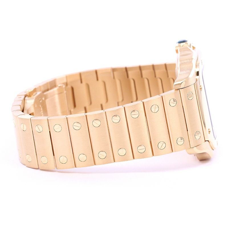 【中古】CARTIER SANTOS DE CARTIER WATCH MEDIUM MODEL カルティエ サントス ドゥ カルティエ ウォッチ MM WGSA0030