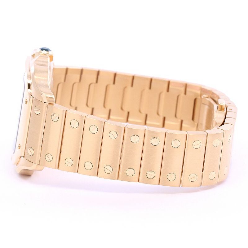 【中古】CARTIER SANTOS DE CARTIER WATCH MEDIUM MODEL カルティエ サントス ドゥ カルティエ ウォッチ MM WGSA0030