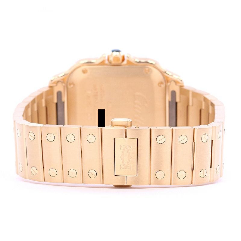 【中古】CARTIER SANTOS DE CARTIER WATCH MEDIUM MODEL カルティエ サントス ドゥ カルティエ ウォッチ MM WGSA0030