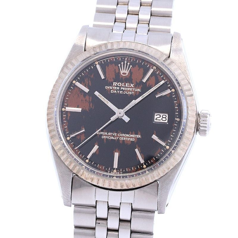 【中古】ROLEX OYSTER PERPETUAL DATEJUST MIRROR DIAL ロレックス オイスター パーペチュアル デイトジャスト ミラーダイヤル 1601/4