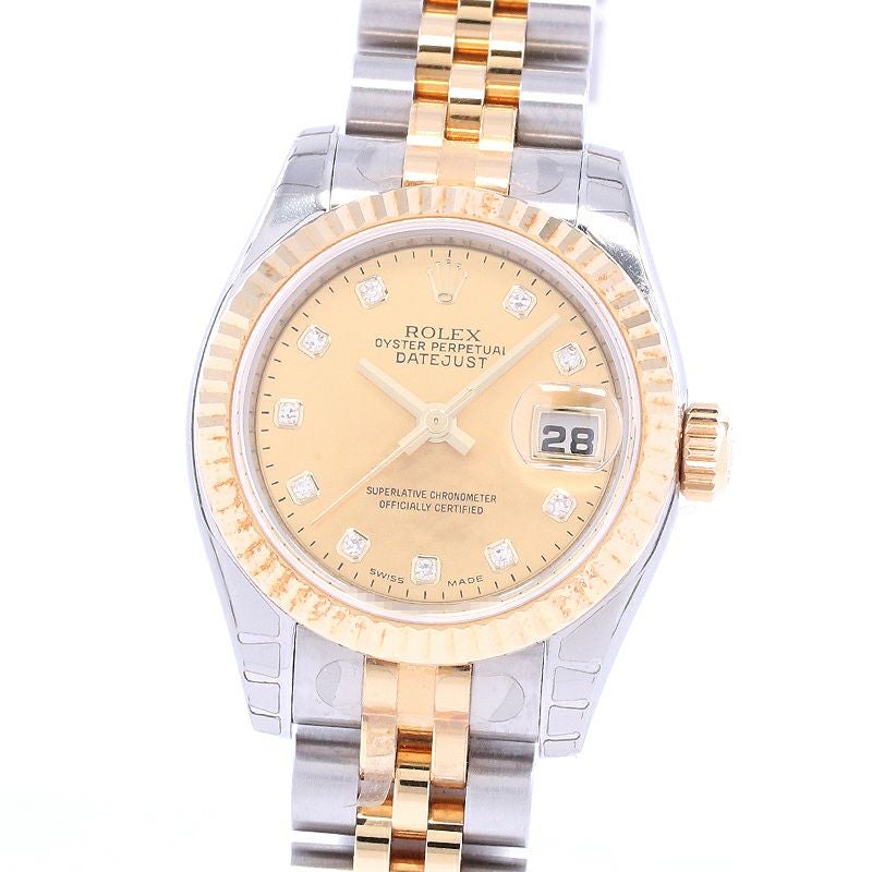 【中古】ROLEX OYSTER PERPETUAL DATEJUST ロレックス オイスターパーペチュアル デイトジャスト 179173NG