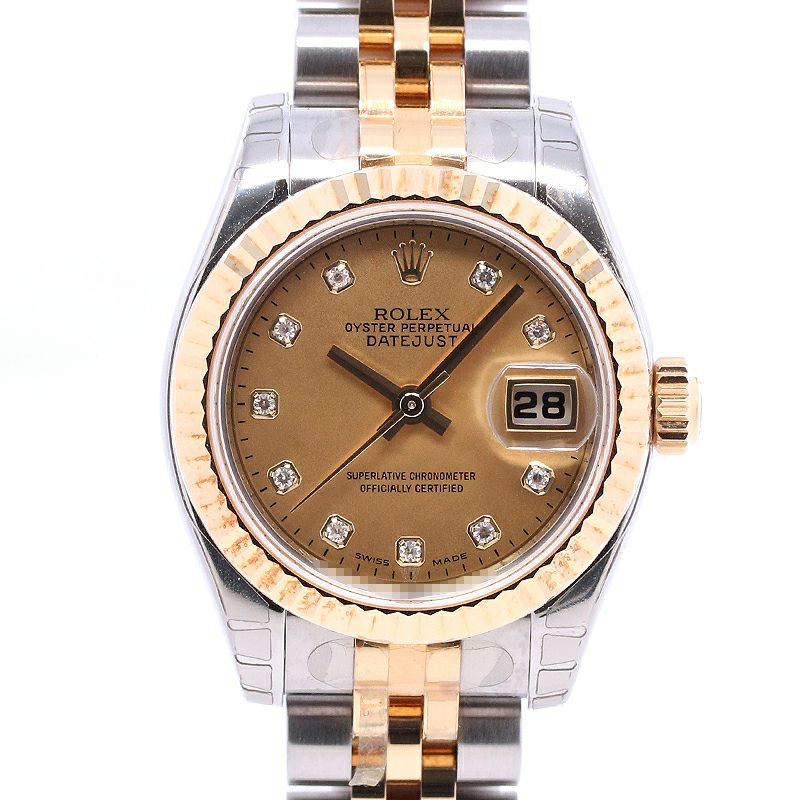 【中古】ROLEX OYSTER PERPETUAL DATEJUST ロレックス オイスターパーペチュアル デイトジャスト 179173NG