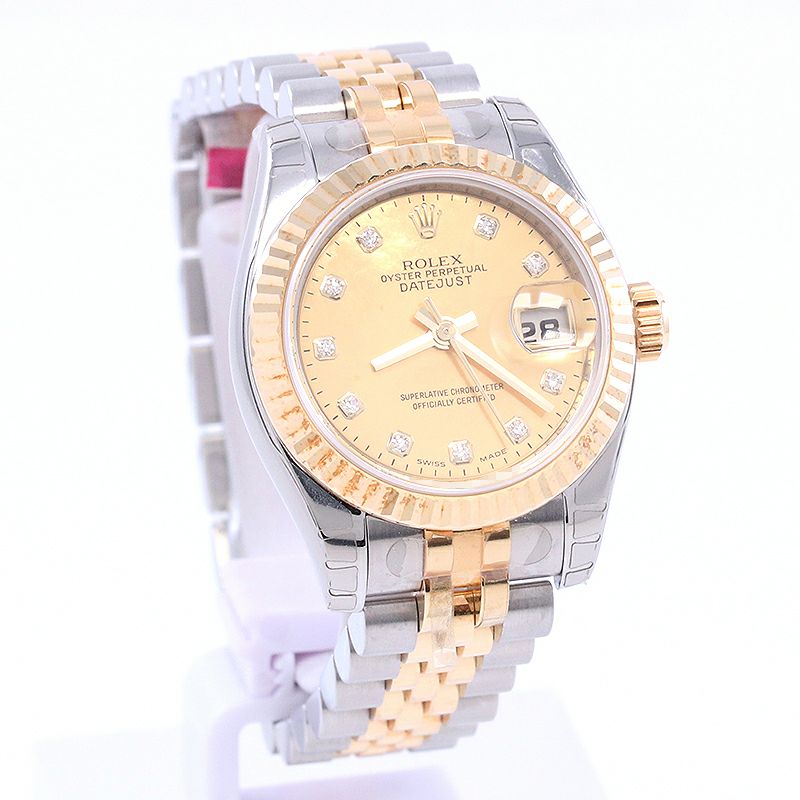 【中古】ROLEX OYSTER PERPETUAL DATEJUST ロレックス オイスターパーペチュアル デイトジャスト 179173NG