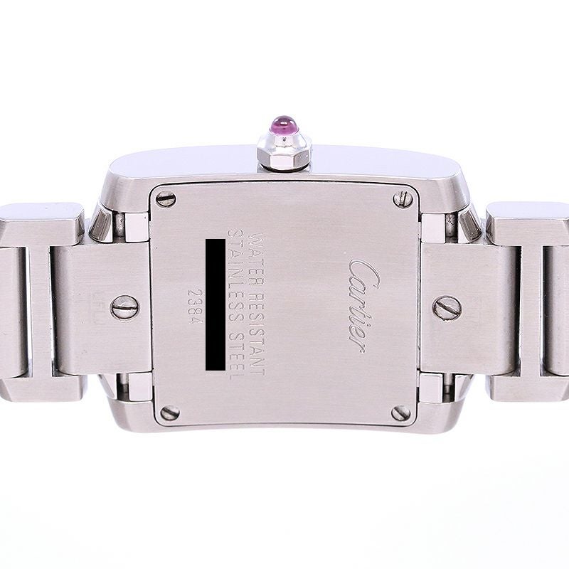 【中古】CARTIER TANK FRANCAISE SMALL MODEL 2006 CHRISTMAS LIMITED カルティエ タンクフランセーズSM 2006クリスマス限定モデル W51030Q3
