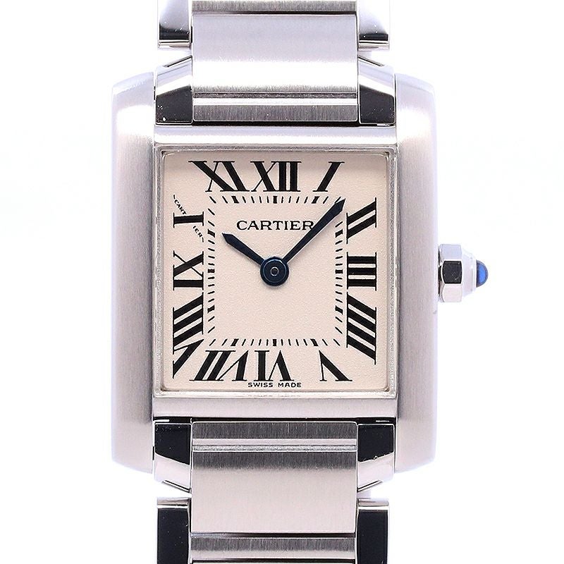 【中古】CARTIER TANK FRANCAISE WATCH SMALL MODEL カルティエ タンク フランセーズ ウォッチ SM / タンクフランセーズSM W51008Q3