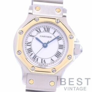 【中古】CARTIER ANTOS RONDE SMALL MODEL / SANTOS OCTAGON SMALL MODEL カルティエ サントスロンドSM / サントスオクタゴンSM 82037288